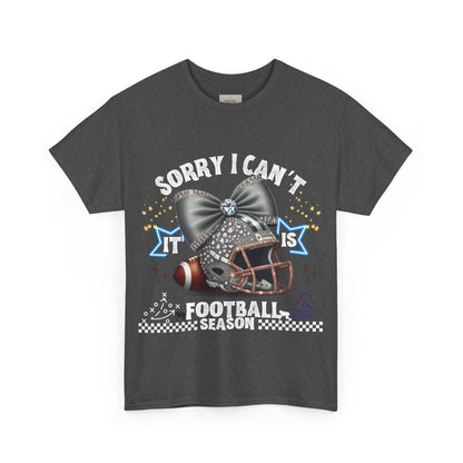 Football Season Bling Tee, Funny Football T-Shirt, Fall Sports Shirt, Unisex Graphic Tee, Gift for Sports Fans