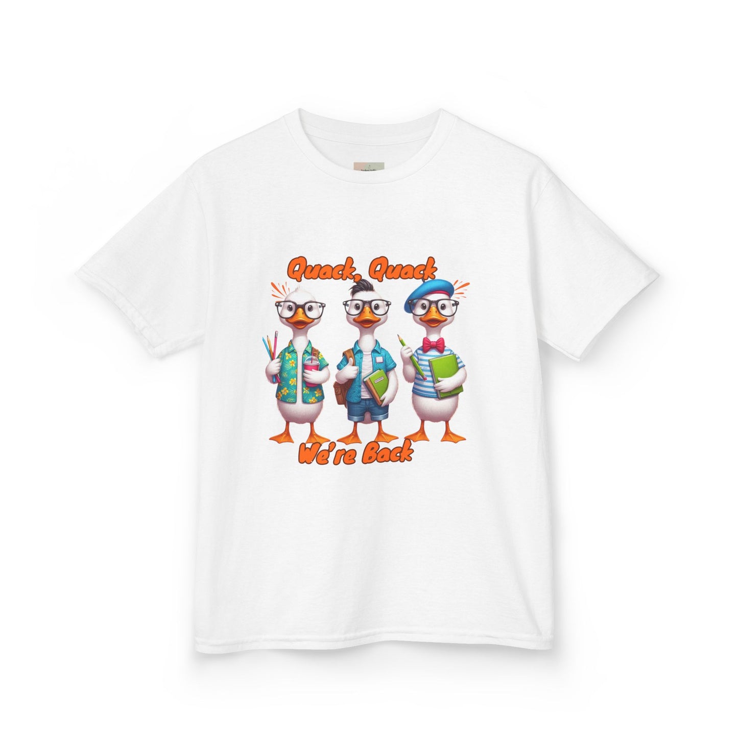 Cute Duck Graphic Kids Tee, Funny Animal T-Shirt for Children, Birthday Gift, Funny Quote Shirt, Kids Wear, Summer Outfit