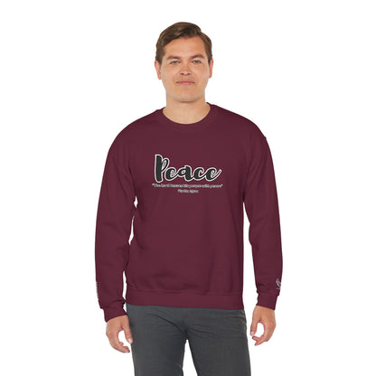 Peaceful Psalm Sweatshirt – Christian Crewneck for Spiritual Growth, Faith-Inspired Unisex Pullover, Cozy Inspirational Apparel, Gift for Believers