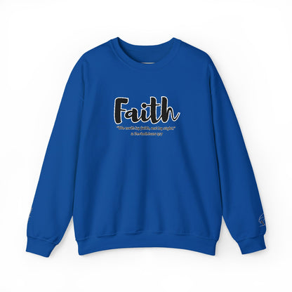 Faith-Inspired Crewneck Sweatshirt, Inspirational Quote Crewneck Sweatshirt, Cozy Sweatshirt, Unisex Gift, Casual Wear, Motivational Apparel, Perfect for Any Occasion