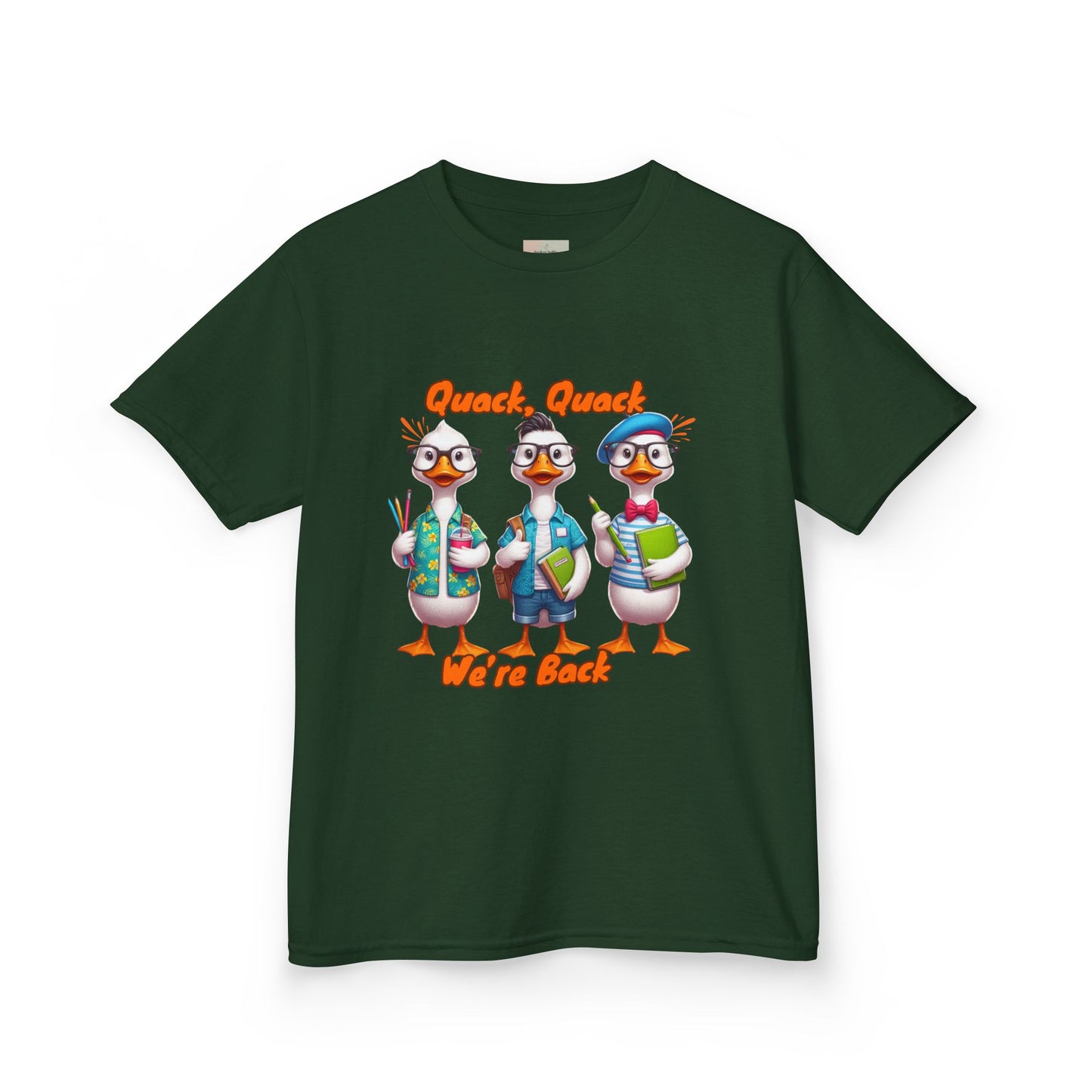 Cute Duck Graphic Kids Tee, Funny Animal T-Shirt for Children, Birthday Gift, Funny Quote Shirt, Kids Wear, Summer Outfit