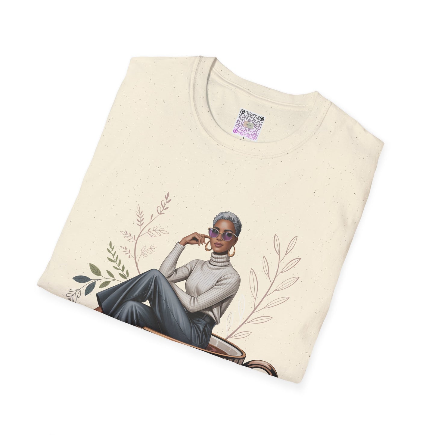 Fierce, Fearless & Unstoppable T-Shirt – Empowering Coffee Cup Graphic Tee, Motivational Unisex Shirt, Strong Woman Apparel, Daily Confidence Wear