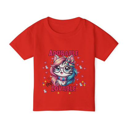Adorable and Lovable Toddler Graphic T-shirt