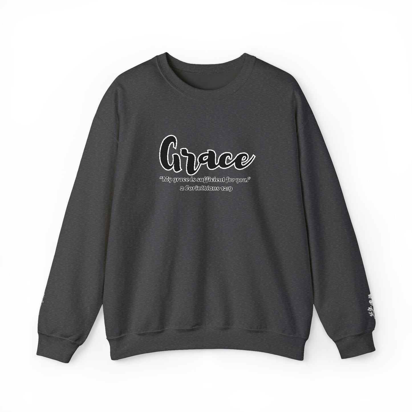 My Grace Is Sufficient Sweatshirt – Christian Crewneck, Faith-Inspired Unisex Pullover, Encouraging Gift