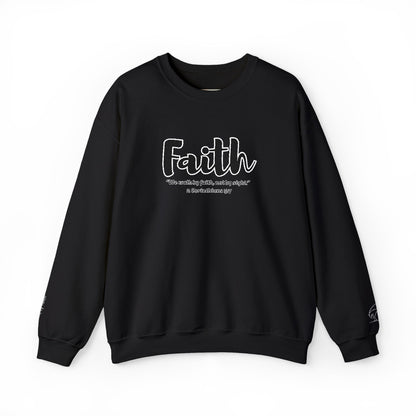 Faith-Inspired Crewneck Sweatshirt, Inspirational Quote Crewneck Sweatshirt, Cozy Sweatshirt, Unisex Gift, Casual Wear, Motivational Apparel, Perfect for Any Occasion