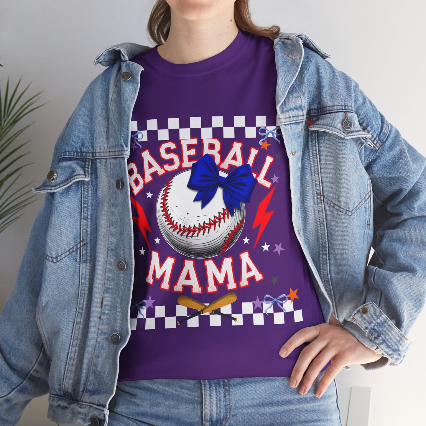 Baseball Mama Tee - Perfect for Sports Moms, Birthday Gift, Game Day Top, Summer Style, Casual Wear, Team Spirit