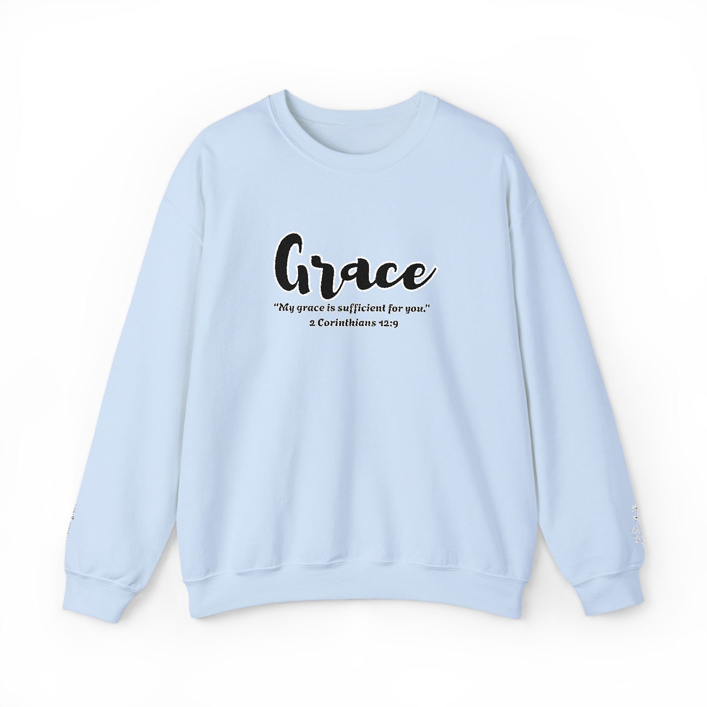 My Grace Is Sufficient Sweatshirt – Christian Crewneck, Faith-Inspired Unisex Pullover, Encouraging Gift