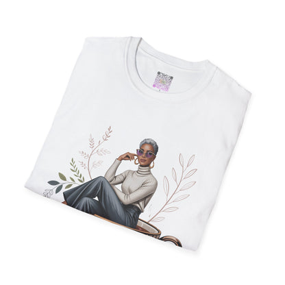 Fierce, Fearless & Unstoppable T-Shirt – Empowering Coffee Cup Graphic Tee, Motivational Unisex Shirt, Strong Woman Apparel, Daily Confidence Wear