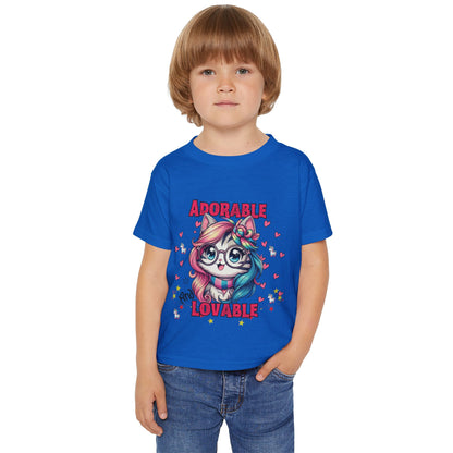 Adorable and Lovable Toddler Graphic T-shirt