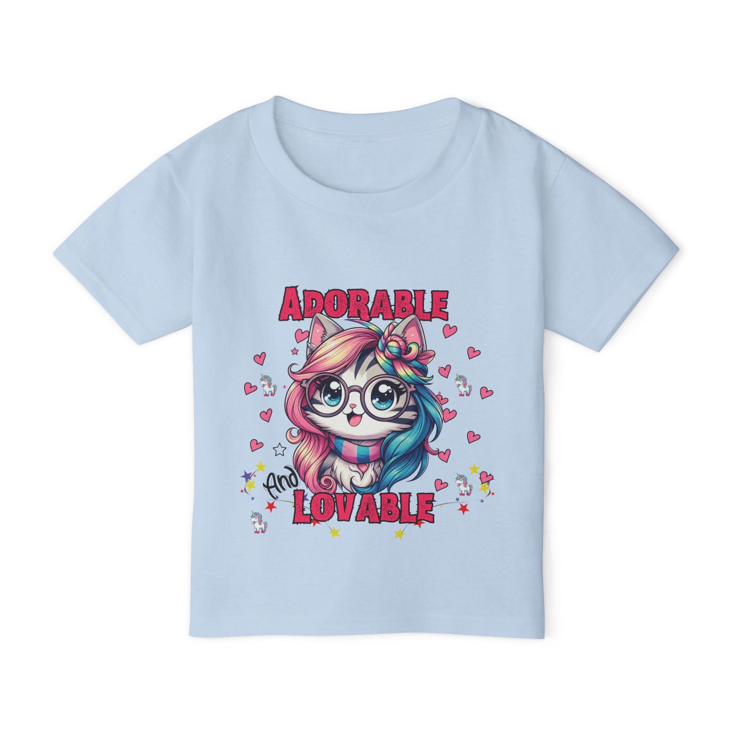 Adorable and Lovable Toddler Graphic T-shirt