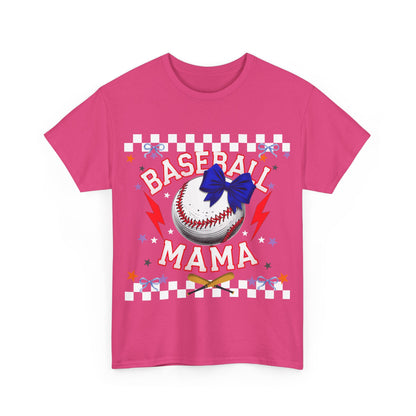 Baseball Mama Tee - Perfect for Sports Moms, Birthday Gift, Game Day Top, Summer Style, Casual Wear, Team Spirit