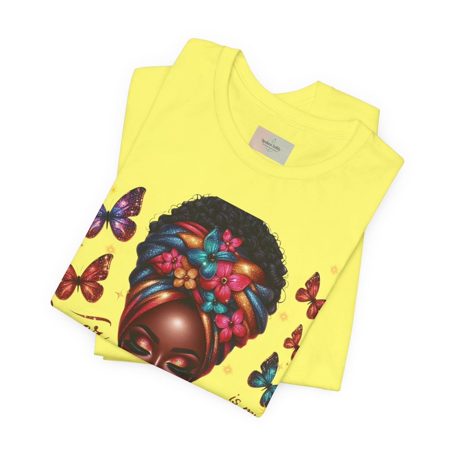 Prayer Is My Superpower T-Shirt – Inspirational Black Woman Graphic Tee, Faith-Based Apparel, Christian Motivational Shirt, Unisex Cotton Tee