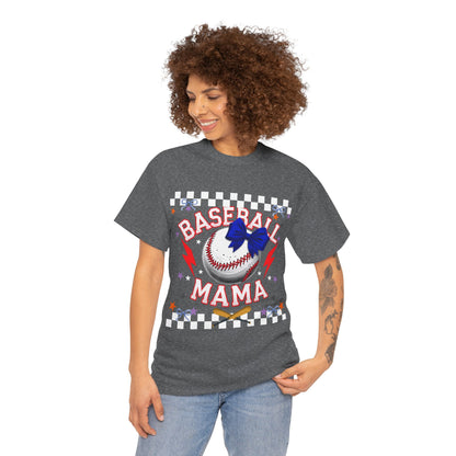 Baseball Mama Tee - Perfect for Sports Moms, Birthday Gift, Game Day Top, Summer Style, Casual Wear, Team Spirit