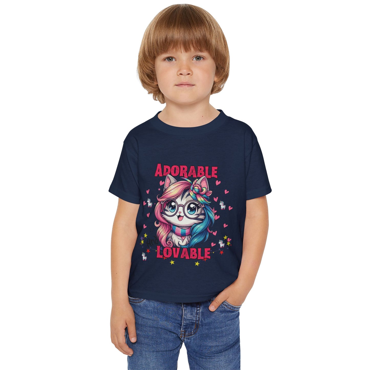 Adorable and Lovable Toddler Graphic T-shirt