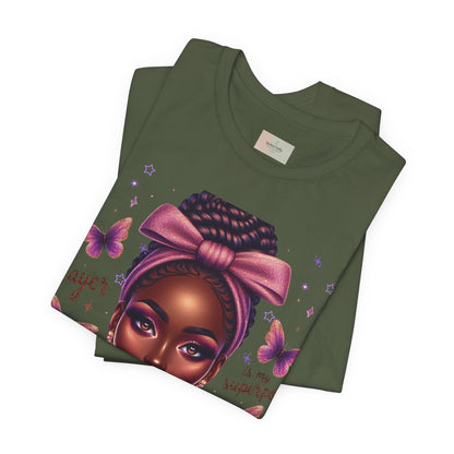Prayer Is My Superpower Tee — Empowering Black Woman Graphic T-Shirt