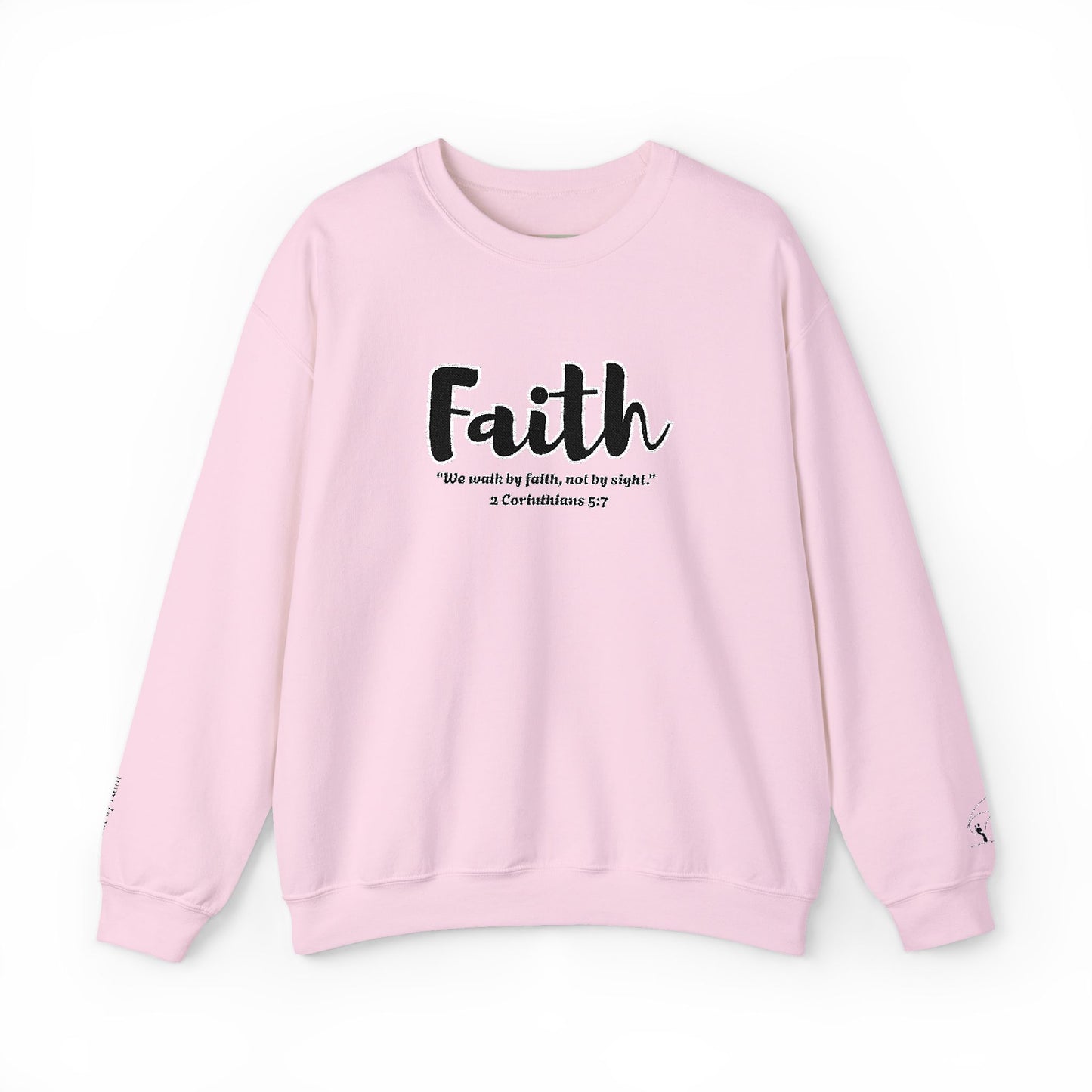 Faith-Inspired Crewneck Sweatshirt, Inspirational Quote Crewneck Sweatshirt, Cozy Sweatshirt, Unisex Gift, Casual Wear, Motivational Apparel, Perfect for Any Occasion