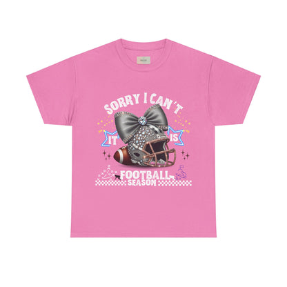 Football Season Bling Tee, Funny Football T-Shirt, Fall Sports Shirt, Unisex Graphic Tee, Gift for Sports Fans