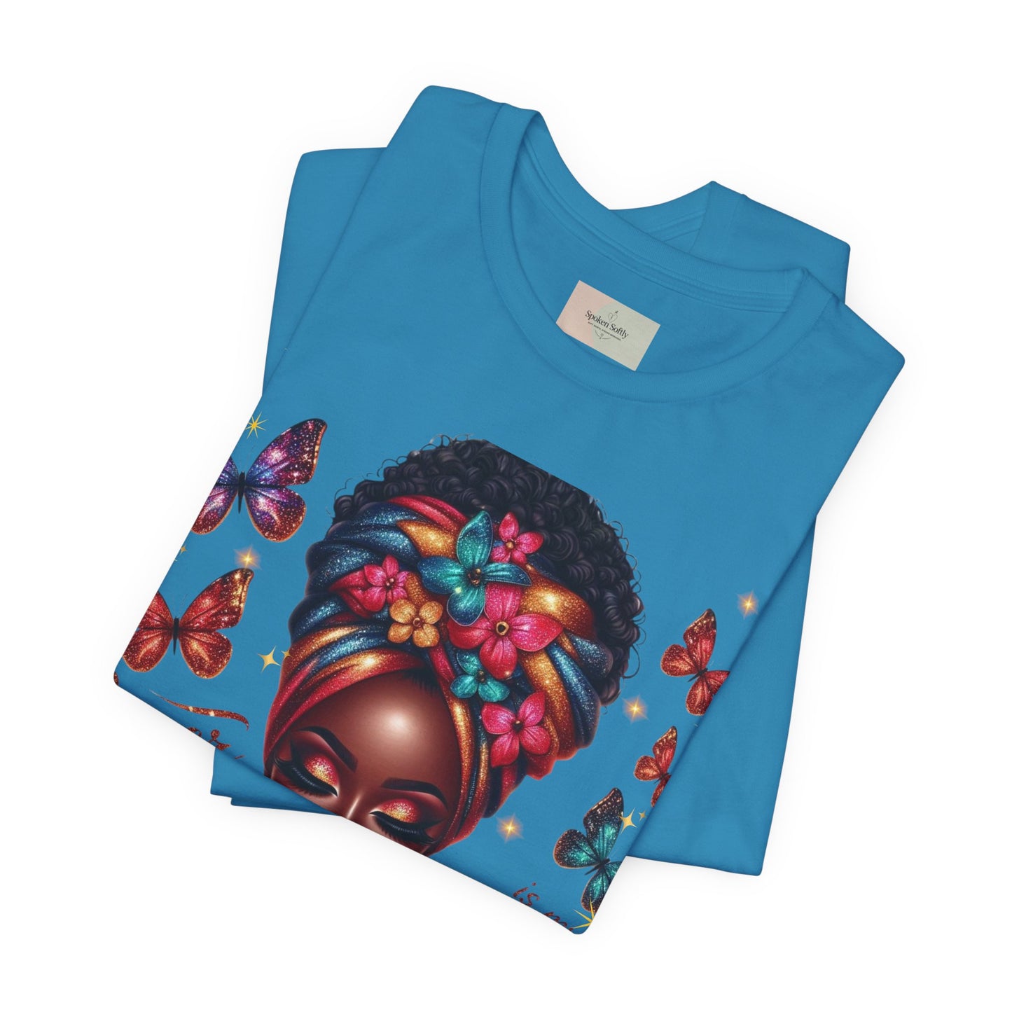 Prayer Is My Superpower T-Shirt – Inspirational Black Woman Graphic Tee, Faith-Based Apparel, Christian Motivational Shirt, Unisex Cotton Tee