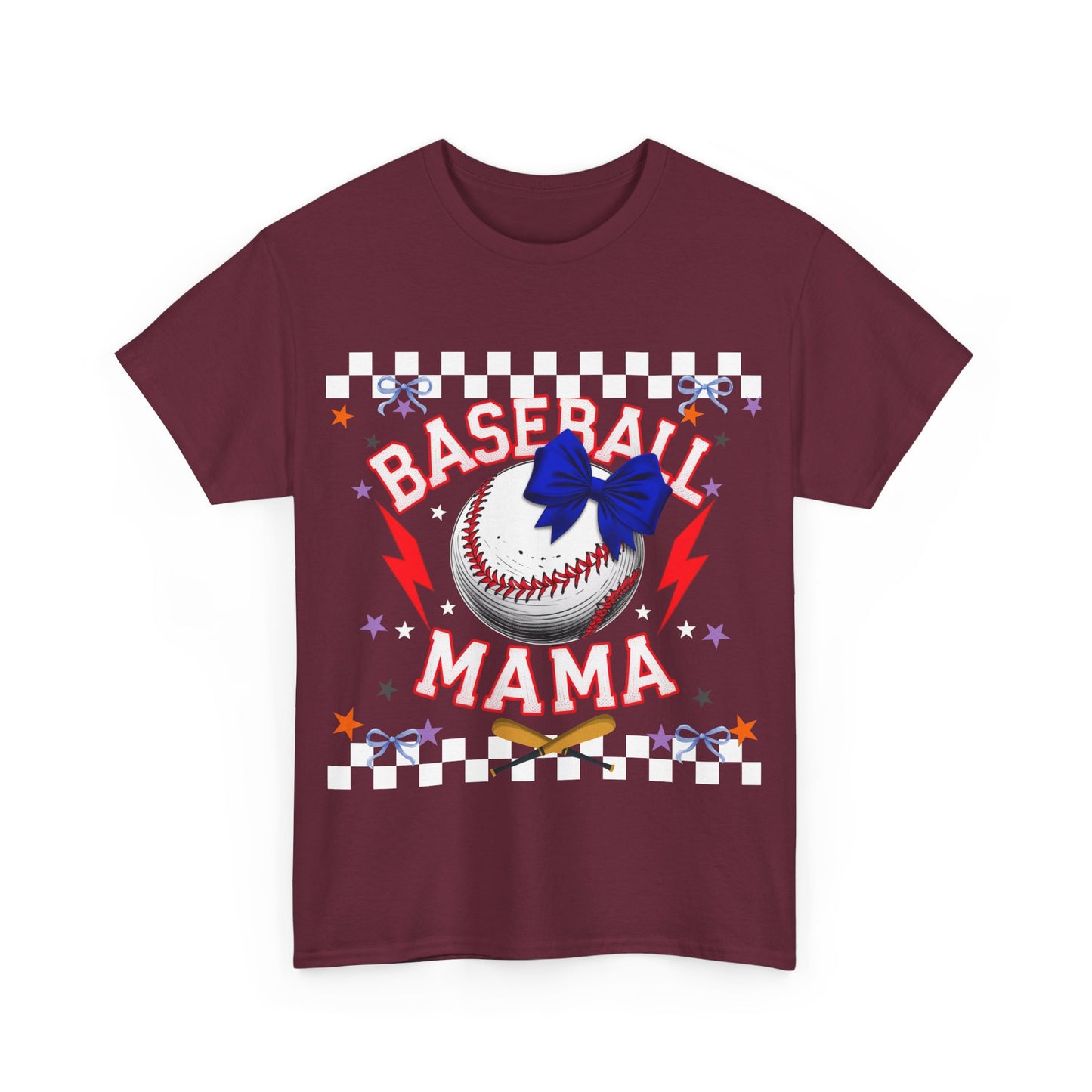 Baseball Mama Tee - Perfect for Sports Moms, Birthday Gift, Game Day Top, Summer Style, Casual Wear, Team Spirit