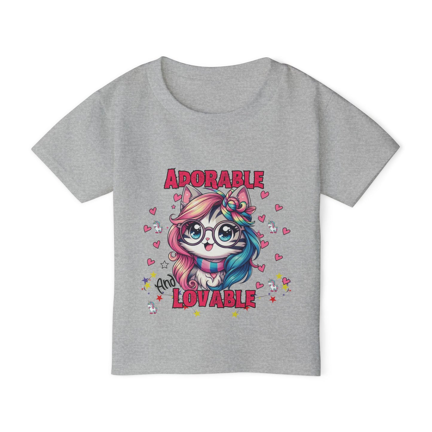 Adorable and Lovable Toddler Graphic T-shirt