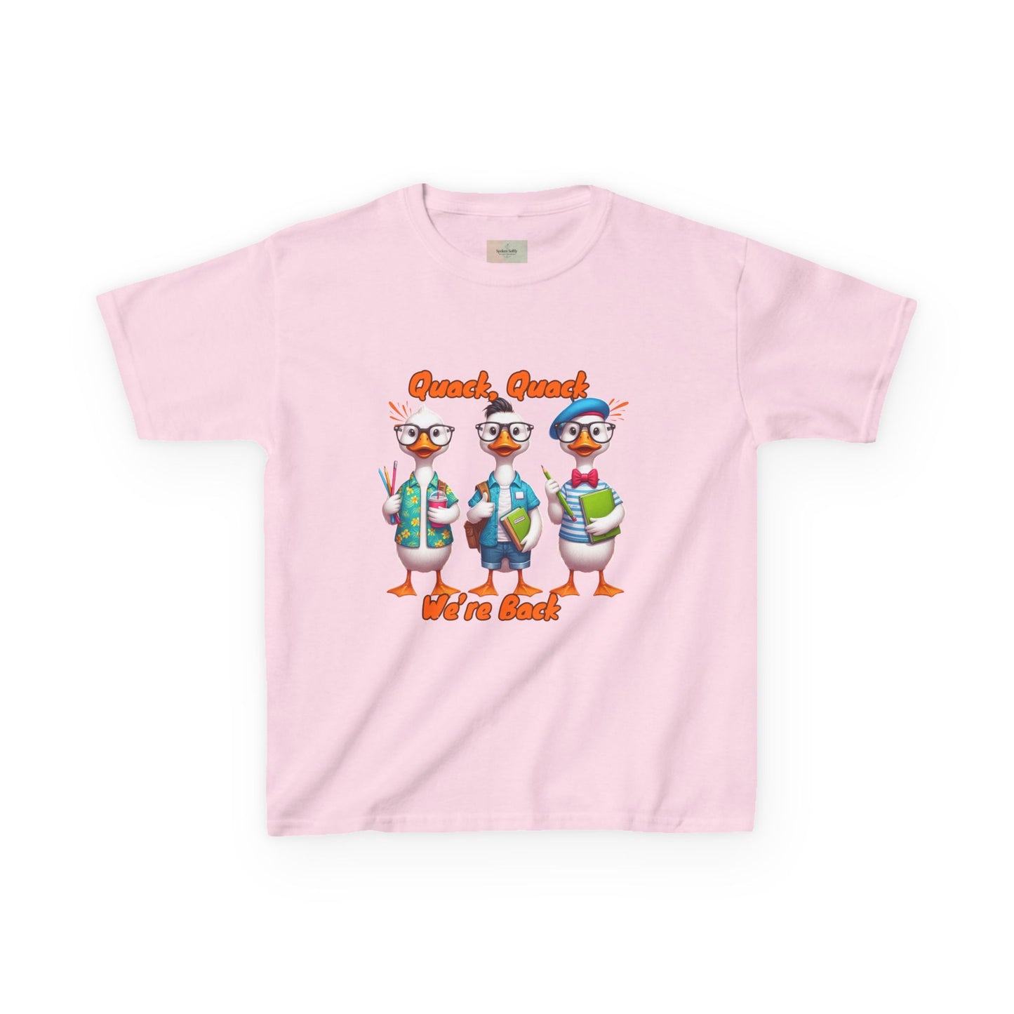 Cute Duck Graphic Kids Tee, Funny Animal T-Shirt for Children, Birthday Gift, Funny Quote Shirt, Kids Wear, Summer Outfit