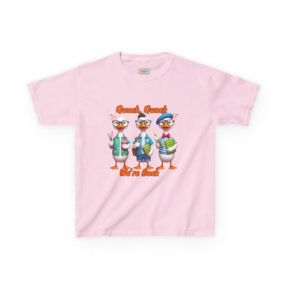 Cute Duck Graphic Kids Tee, Funny Animal T-Shirt for Children, Birthday Gift, Funny Quote Shirt, Kids Wear, Summer Outfit