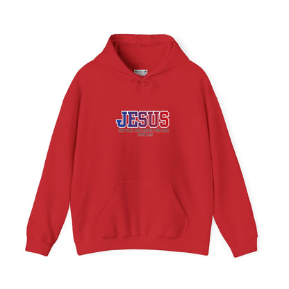 Jesus Hoodie — “The Way, The Truth, The Life” John 14:6 Christian Pullover, Faith Hoodie, Inspirational Bible Verse Sweatshirt, Unisex Religious Apparel