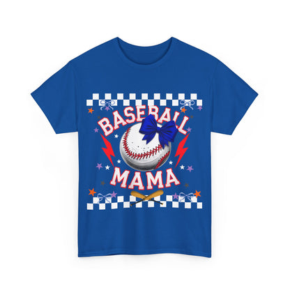 Baseball Mama Tee - Perfect for Sports Moms, Birthday Gift, Game Day Top, Summer Style, Casual Wear, Team Spirit