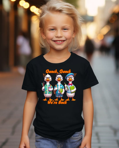 Cute Duck Graphic Kids Tee, Funny Animal T-Shirt for Children, Birthday Gift, Funny Quote Shirt, Kids Wear, Summer Outfit